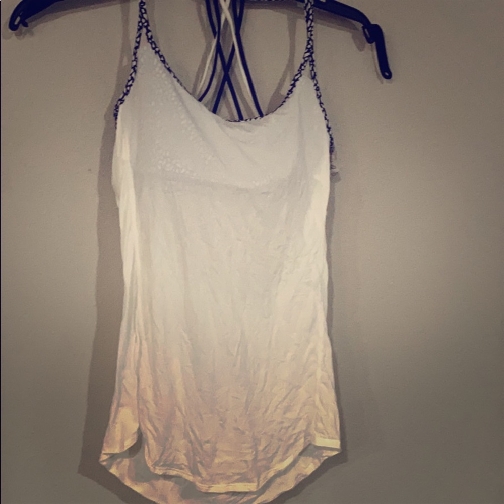 Lululemon with sports bra built in tank